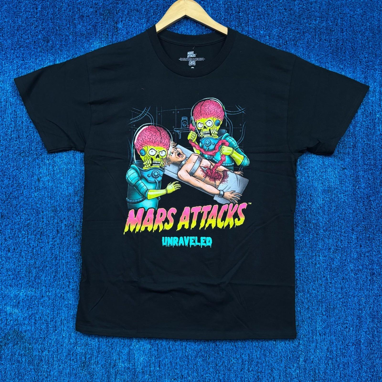 Mars Attacks Unraveled Guts T-Shirt Size Large Unisex T-Shirt XXL