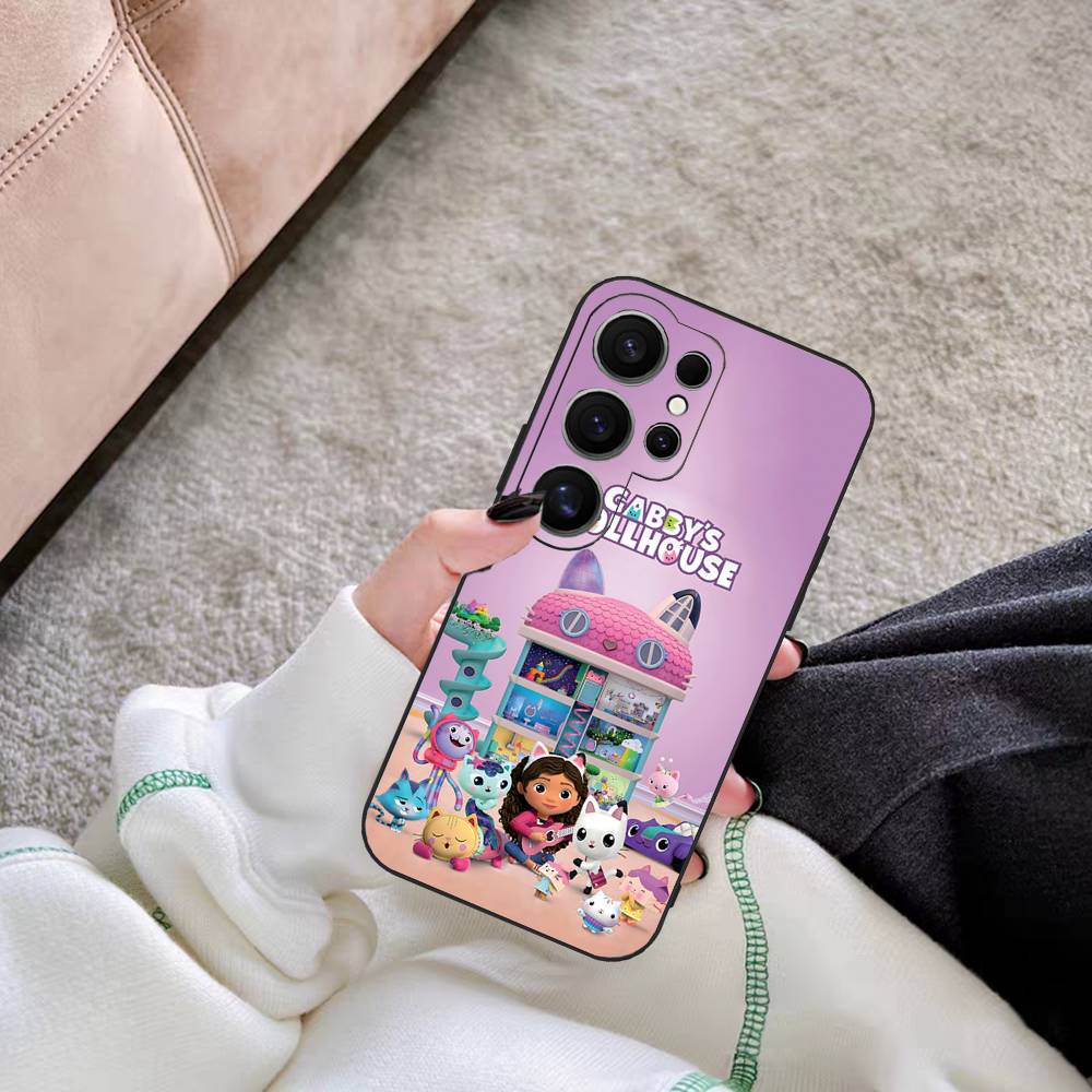 

Cute G-Gabbys D-Dollhouses Phone Case For Samsung S 24 Fe 25 Ultra Plus 20 Lite 21 30 22 23 24 22 Ultra 5G Fundas Samsung S24fe
