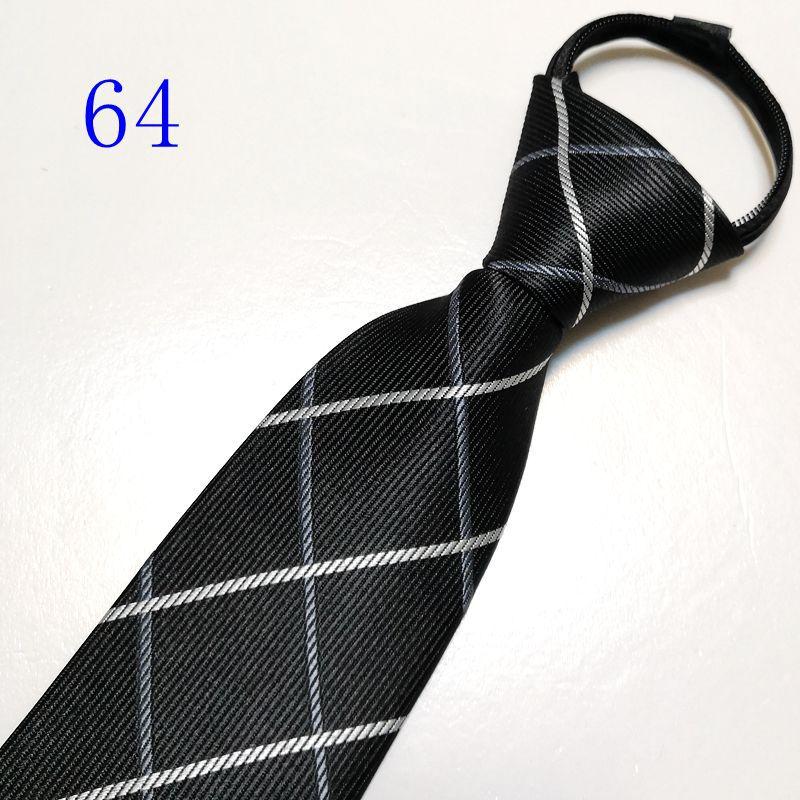 Heren Ritsstropdas Bruidegom Bruiloft Rood 8Cm Jurk Zakelijk Zwart Knoopvrij Lui Gemakkelijk Aan te Trekken Blauw black