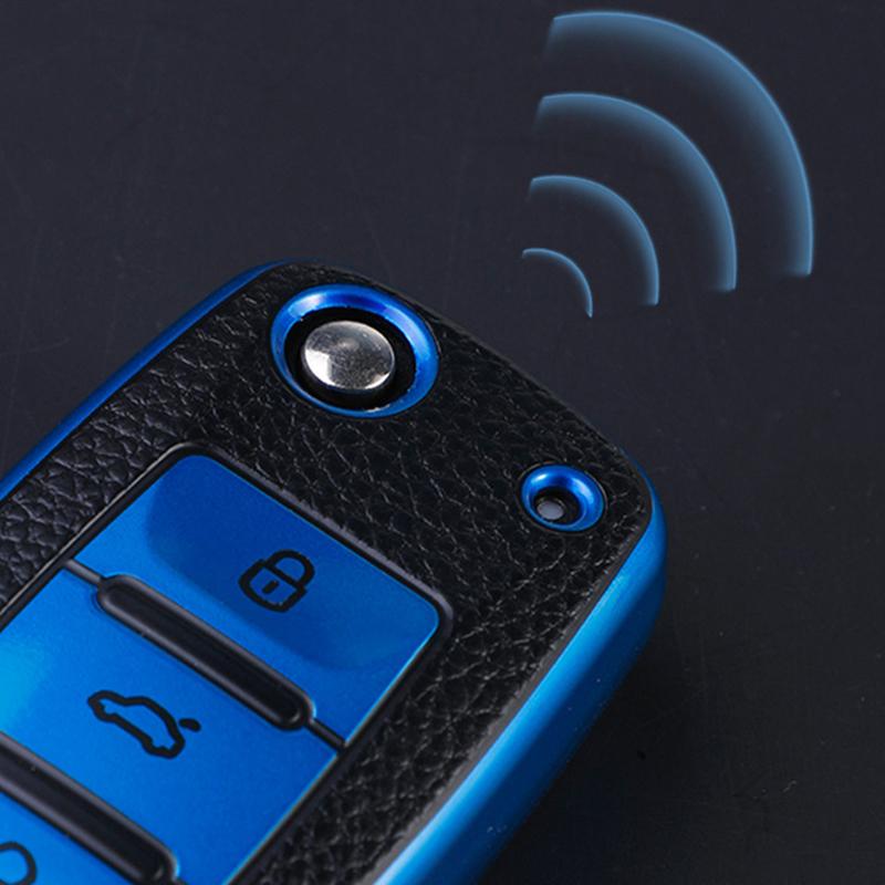 TPU Car Key Case Cover for VW Polo Jetta Tiguan Passat Golf Beetle Scirocco Skoda Octavia Fabia Seat Ibiza Leon Auto Accessaries