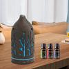 Aromatherapy Experience  7 Color LED Diffuser with Auto Shut Off & 3 Oils