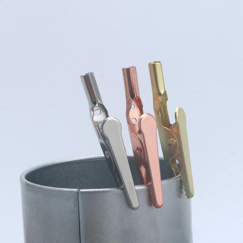 Metall-Krokodilklemme Ausweishalter und Gardinenklemme