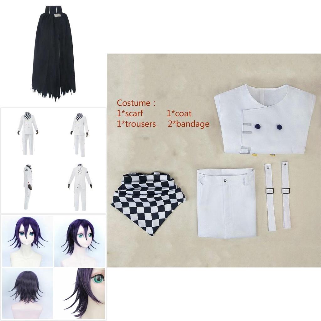 Authentic Danganronpa V3 Ouma Kokichi Cosplay Costume Full School Uniform Set