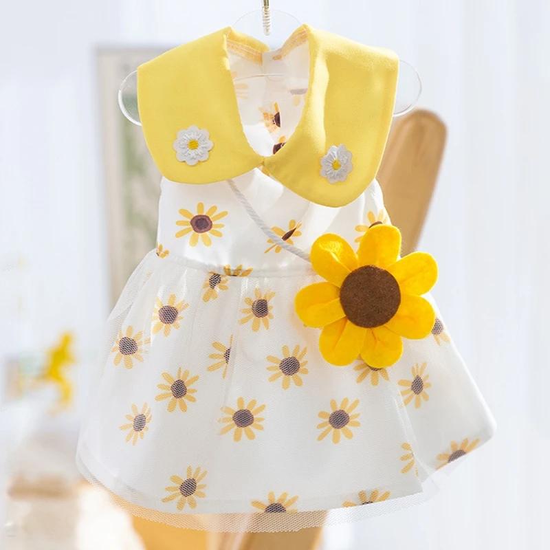 Dog Dress for Small Dogs Luxury Dog Clothes Chihuahua French Bulldog Bichon Dog Costume Pet Clothing Pet Vest Puppy Skirt