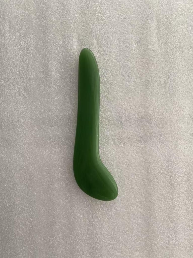 Jade Acupoint Scraping Stick for Face and Body