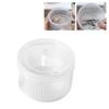 Sterilizer Box for Nail Tools Nail Art Drill Bits Cleaning Box Nail Tool Disinfectant Box Nail Supplies Manicure Tools