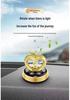 Apple Heart-Shaped Solar Rotating Car Perfume Ornament