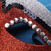 Premium Plastic Masquerades Mask With Color Burst Powder Release Mechanism For Costume Parties
