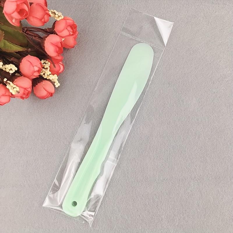 

Силиконовая лопатка для маски, гибкий аппликатор для глиняной маски для лица - Инструмент для красоты для ухода за кожей для нанесения и смешивания маски для лица - Прочный, легко моется зелёный