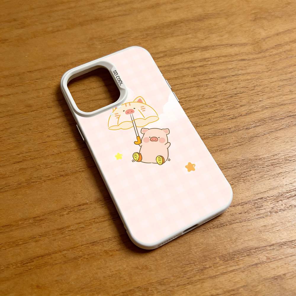 Cute Pig Daily Phone Case for iPhone 17 16 15 14 13 12 11 Pro Plus Max Air Mini X XS TPU Bumper