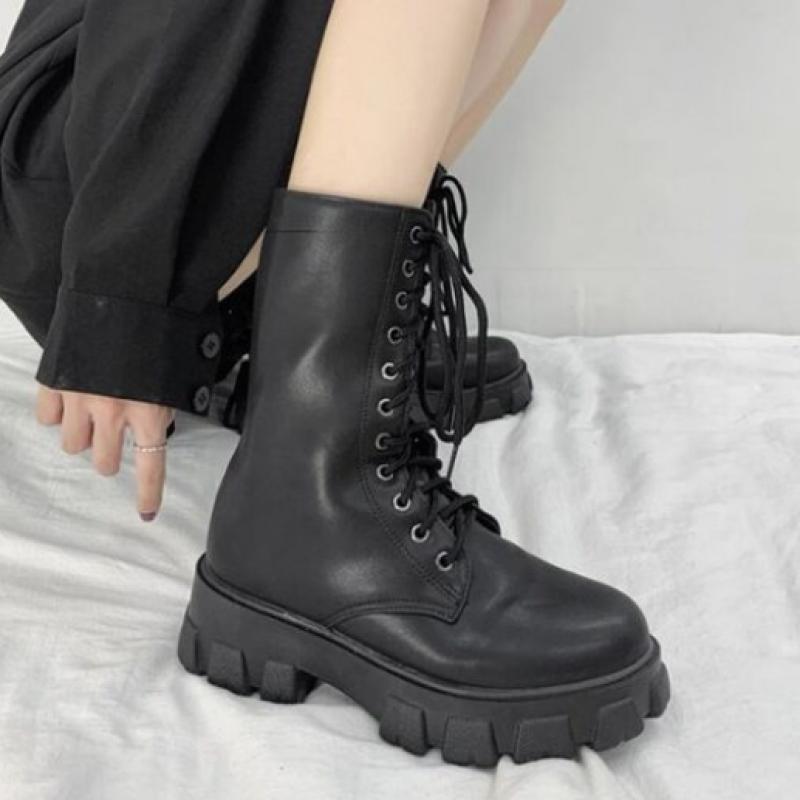 Open Run Women Waevely Platform Lace Up Winter Walker Boots
