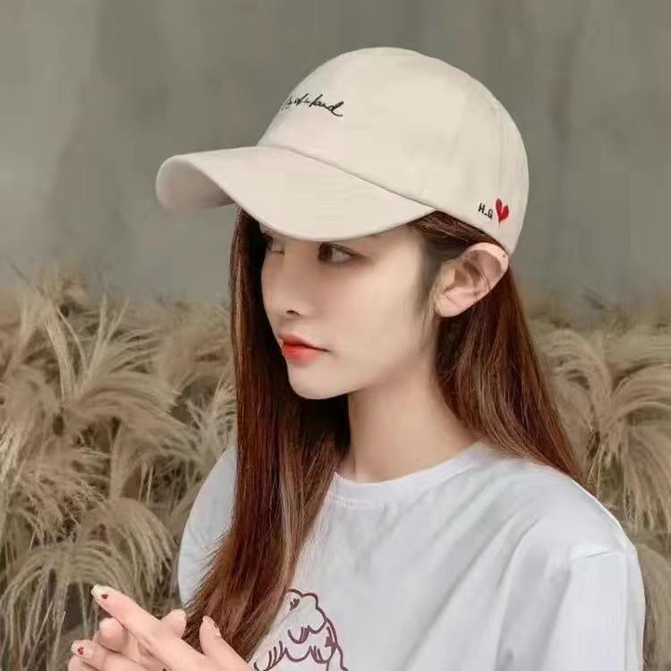 Trendy Korean Style Women's Summer Baseball Cap - Outdoor Fashion Sun Protection Duckbill Hat for Students & Couples
