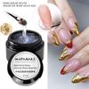 30ml 5D Clear Rhinestone Glue & Nail Sculpting Gel for Carving,Molding,Painting No Wipe Clear Gel Polish for DIY Nail Designs ^3