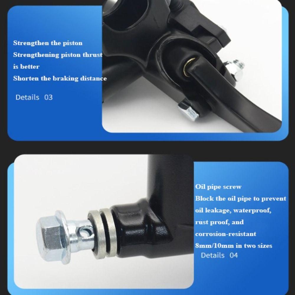 Universal Electric  Disc Brake Black Oil Brake New Electric Vehicle Accessories