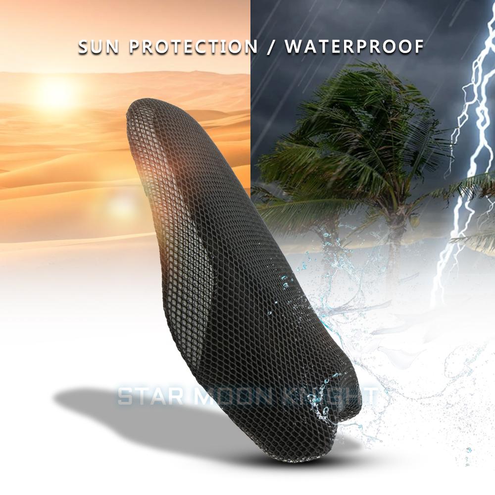 Akcesoria motocyklowe poszewka na poduszkę netto 3D Mesh Protector poduszka izolacyjna pokrywa dla Honda CB500X CB500 X CB 500