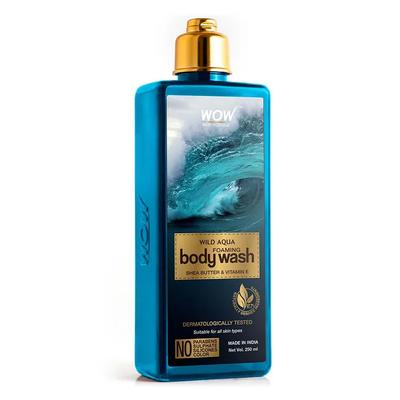 Wow Skin Science Wild Aqua pěnivý tělový mycí prostředek 250 ml