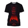 Halloween Fashion Ghost Valak Horror Movie Nun 3D Printed T-shirt Men's and Women's Holiday Tops Casual Tops for Children
