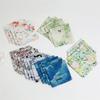 1Pc 34x34cm Women's Cotton Scarf Thin Absorbent Wipe Sweat Towel Antique Chinese Style Handkerchief