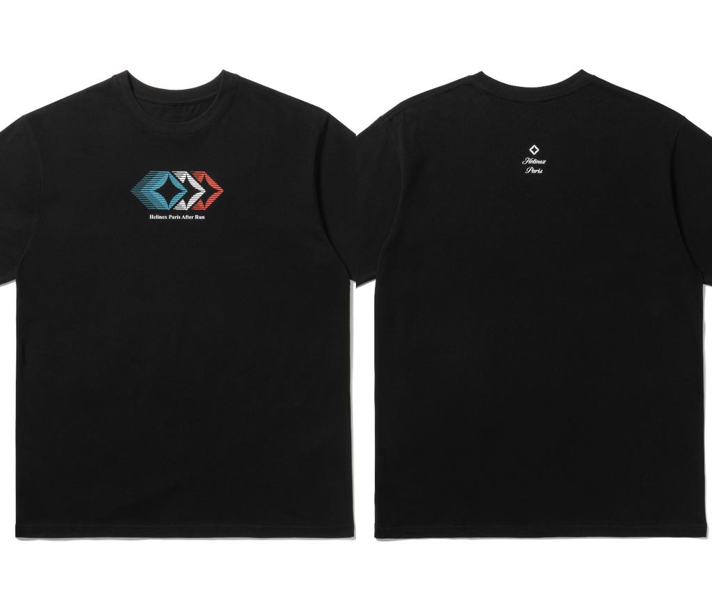 2025 Sommer Herren T-Shirts Nach dem Lauf T-Shirt Helinox Print Übergroß Y2k Kurzarm Hohe Qualität Street Hip Hop Männlich Weiblich Oberteile