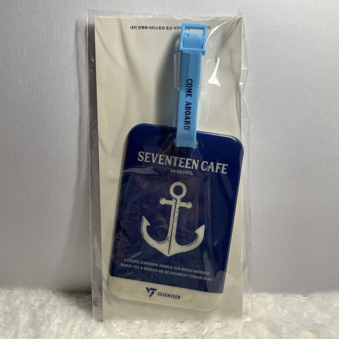

[USED] SEVENTEEN CAFE Korea Limited Luggage Tag