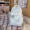 Schoolbag1011 new student schoolbag junior high school high school campus student backpack cute cartoon large capacity load reduction backpack