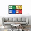 MYLU Emotional Management Zones Of Regulation Educational Poster 6 Canvas Poster Bedroom Decor Sports Landscape Office Room Decor Gift Frame-style
