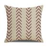 Nuova Copricuscino Decorativo Nordic Moderno Semplice in Lino Copricuscino per Divano con Motivo Geometrico