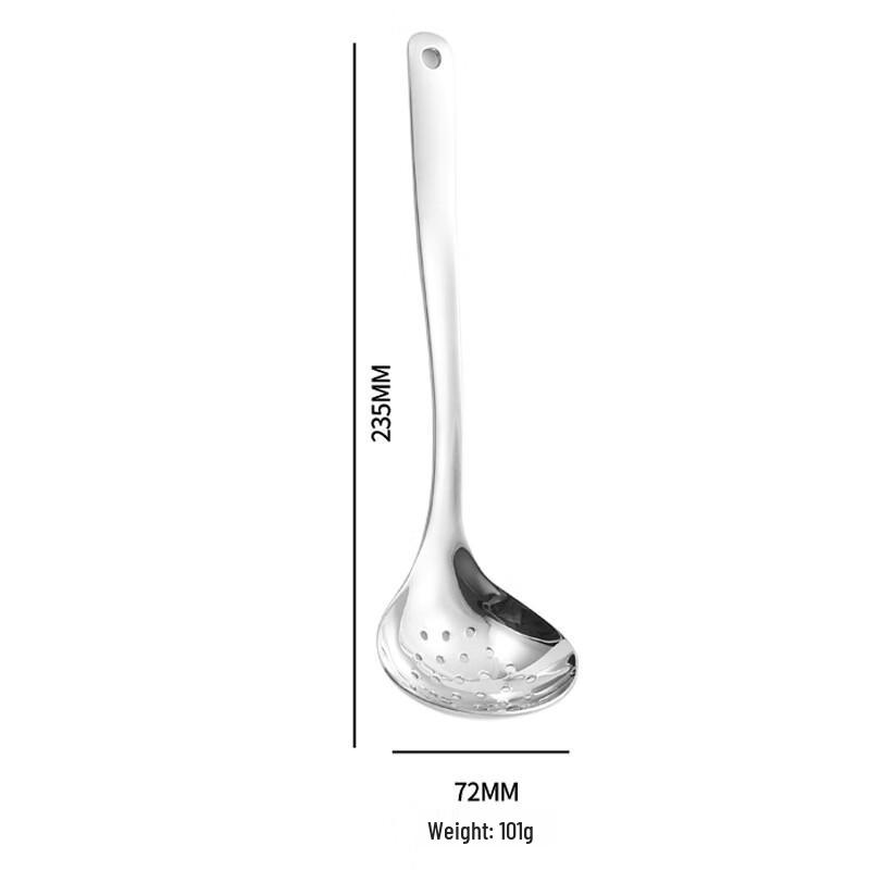 

ZISIZ 304 Stainless Steel Hot Pot Slotted Spoon