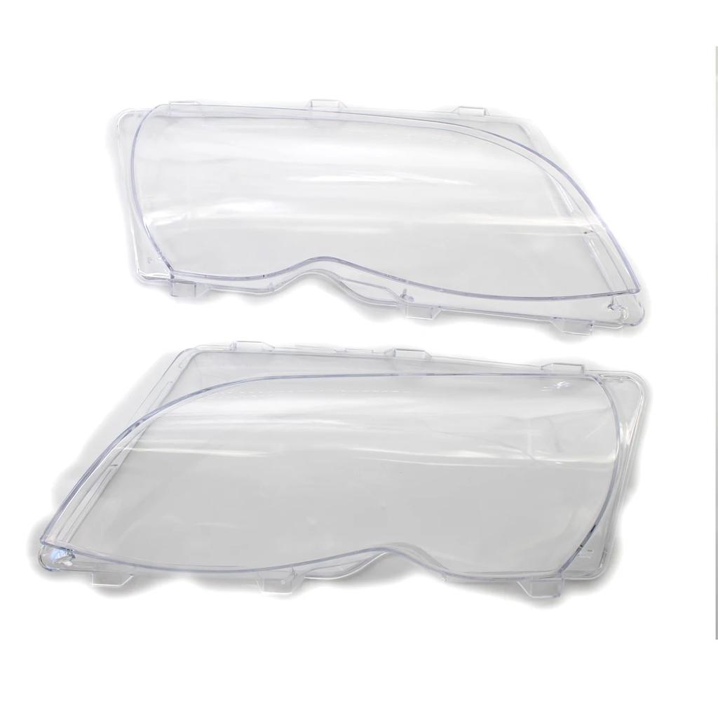 Car Headlight Light Lens Covers for BMW 3 Series E46 318i 320i 325i 4 Doors Sedan 2002-2005 Headlight Lamp Cover