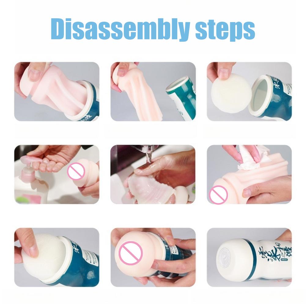 New Masturbator For Man,Silicone Vagina Type Masturbation Cup Sex Toys For Men,Masturbador Masculino Fake Pussy Sex Products