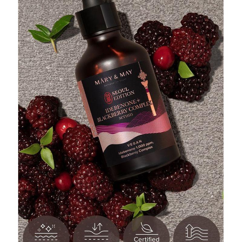 Mary&May - Idebenone + Blackberry Complex Serum Seoul Edition
