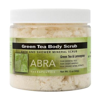 Green Tea Body Scrub, Green Tea & Lemongrass 12 Oz