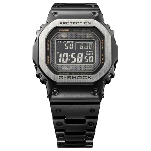 CASIO G-SHOCK GMW-B5000MB-1 Full Metal Men's Watch with Mobile Link and Radio-Controlled Solar Power
