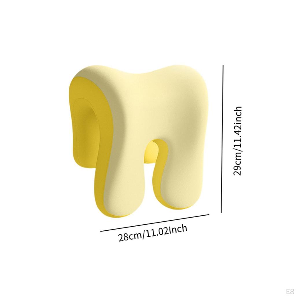 Neck Pillow Headrest Support Cushion Washable Cover Soft Memory Foam Desk Nap for