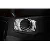 Large Multimedia Replacement Switch Trim For 2013- BMW 3 4 Series GT Silver