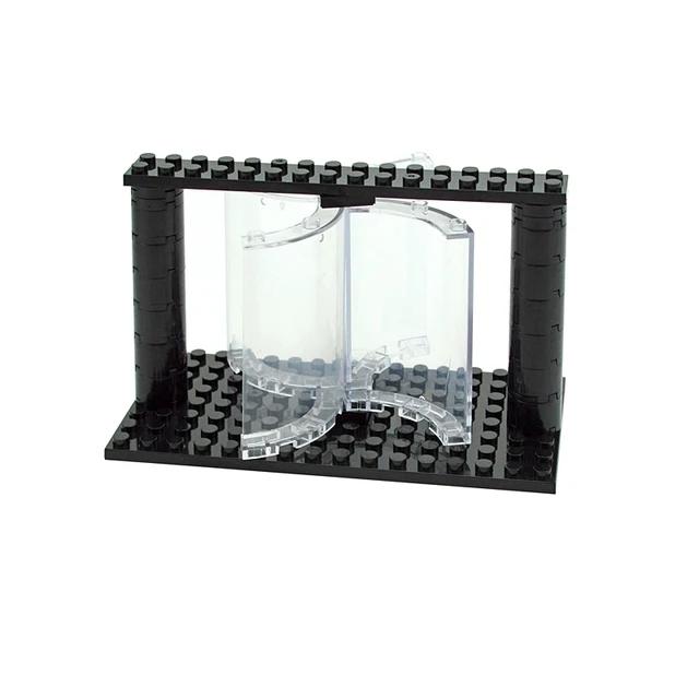 DIY Zubehör Stadt Freunde Haus MOC Teile Zaun Treppen Leiter Tor Bausteine Tür Fenster Figuren Garten Leduo Ziegel