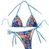 2026 New Style Printed Tie Side Pendant Sexy Bikini Swimsuit Comfortable Stylish For Summer Holiday & Resort