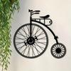 1 Stück Vintage Fahrrad Metall Wandkunst Rostfreies Eisen Dekor Zuhause Büro Retro Geschenk
