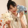 14cm 6 Styles New Cute Cartoon Stuffed Animal Elephant Pig Dog Sheep Mouse Monkey Soft Doll Birthday Gift Office Decoration