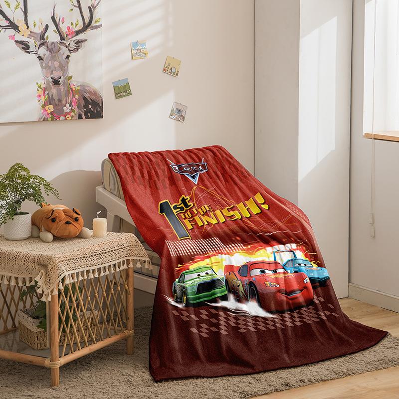 Cars Double Sided Flannel 3D Digital Printed Blanket Blanket