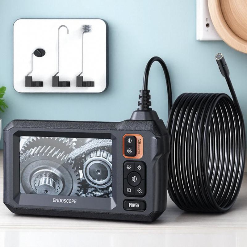 

1080P HD WiFi Endoscope 43 Inch Screen 1m 5m 10m Cable Options Dual Head 2600mAh for Auto Inspection and Pipeline Testing 1m