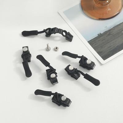 Yousheng 10 Adet Anında Fermuar Tamir Kiti Montlar Botlar Bavul Çanta Evrensel Fermuar Sürgüsü Tamircisi Metal Fermuar Çekme Başlığı Yedek Aksesuarlar