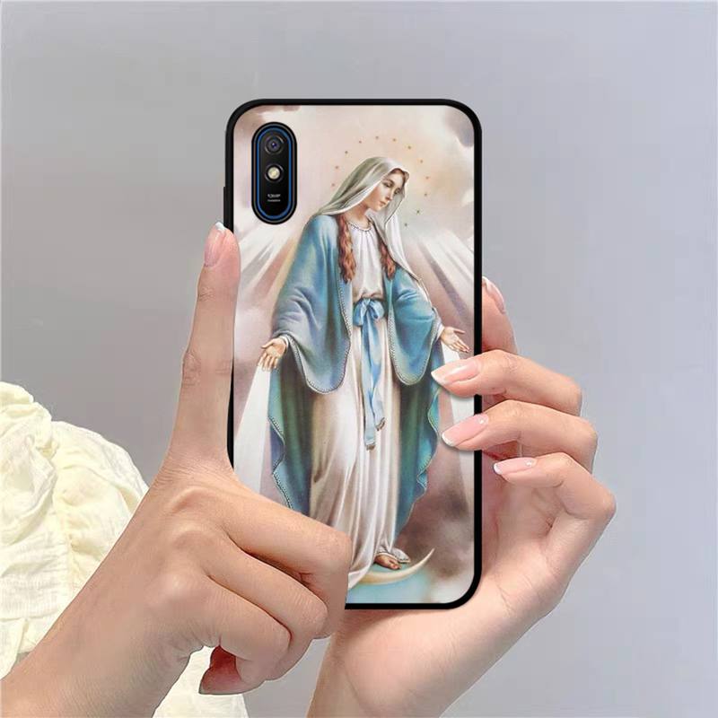 Custodia per telefono Vergine Maria e Cristo per Redmi 9A 8A 7A 7 6A 5A 5 Plus 4X S2 GO K20 K30 6 Note 8 9 Pro Cover