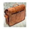 Leather Laptop Bag Satchel Messenger Men's Briefcase Vintage Handmade Genuine