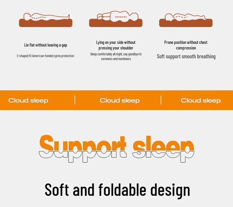 Materac podwójny Four Seasons Soft Pad do akademika lub domu