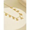 1 pezzo Collana con Ciondolo Stella Marina, Conchiglia, Tartaruga Stile Boemo Casuale, Adatta per Vacanze al Mare, Viaggi, Feste, Abbigliamento da Sera