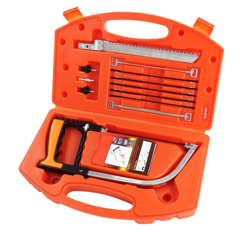 

1 In 15 Multifunction Hacksaw Set With 8 Hss Extra Steel Saw Blades Wood Cutting