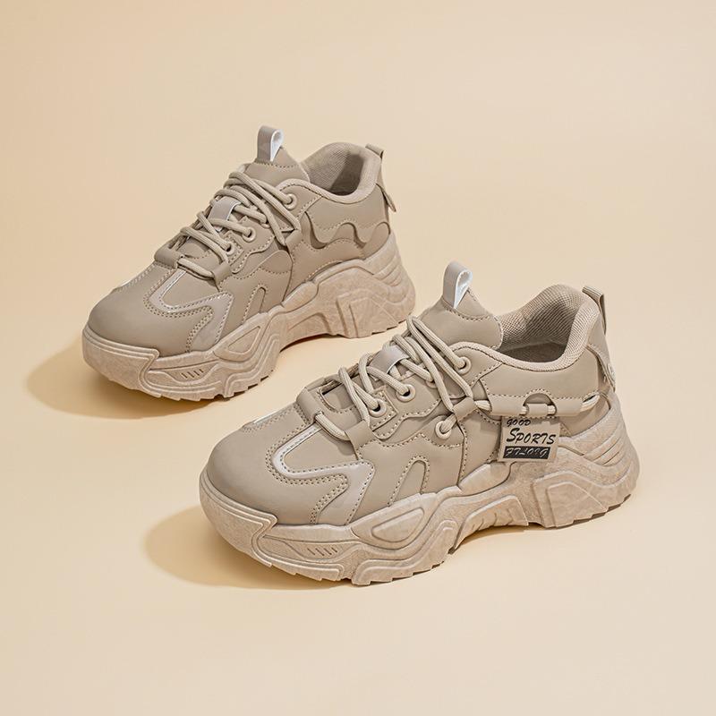 New Dad Shoes Versatile Sports Shoes Women's Casual Thick-soled Height-increasing Shoes and Women's Shoes