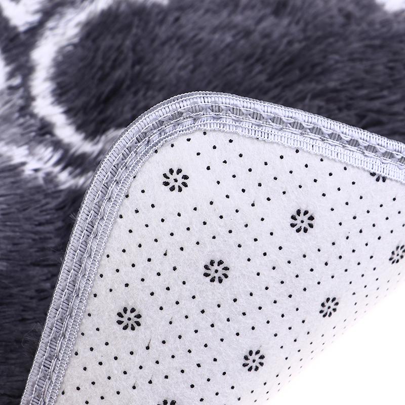 Covor Shaggy Tie-Dye Imprimat Pluș Podea Covorașe Pufoase Covor de Zonă Covorașe pentru Camera de Zi