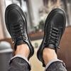 High Quality Brand Men's Genuine Leather Casual Shoes Massage Sole Oxford Shoes Men's Outdoor Sports Shoes Big Size  38-47